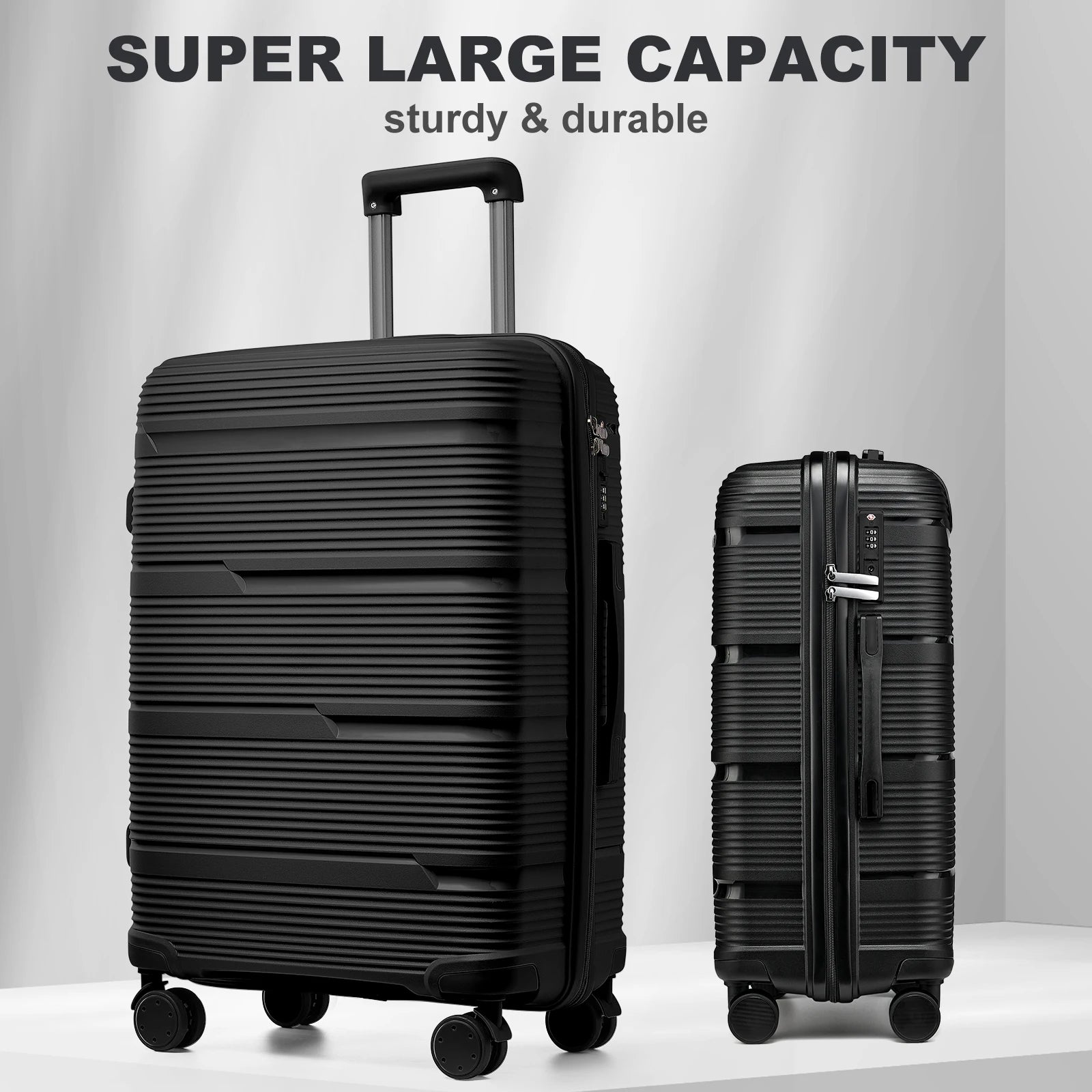 Cabin Suitcase Large Travel Suitcase Boarding Travel Box , Rolling Travel Trolley Case, Hand Carry-On Luggage Suitcase