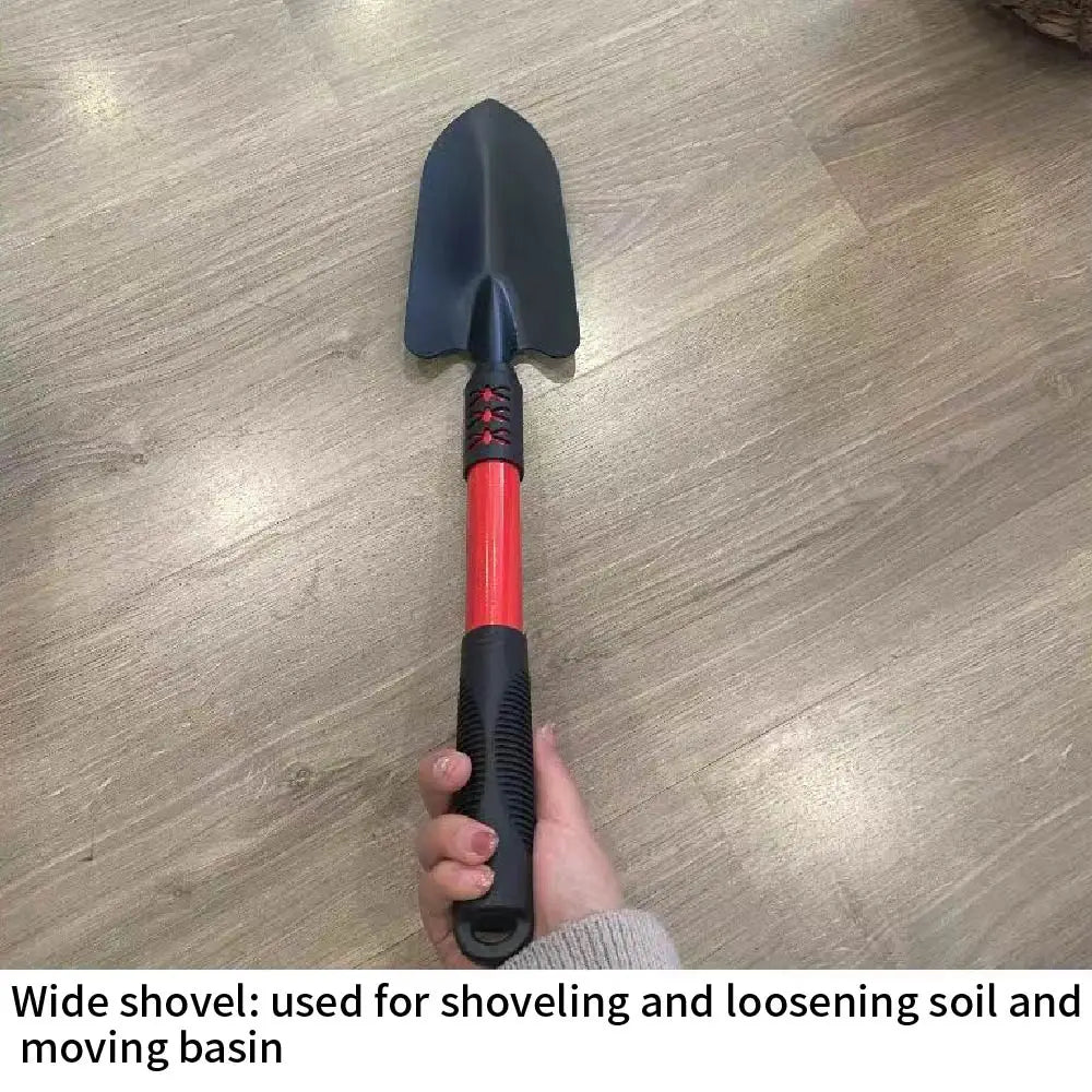 Planting Gardening Tools Small Spade Hoe Rake Hand Shovel Set For Sand Vegetable Plants Grass Digging Soil Garden Weed Remover