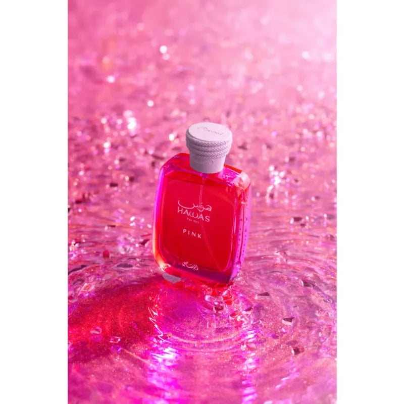 100ML RASASI Hawas Pink Pheromone Fragrance Arabian Women's Perfume Pheromone Birthday Present Cologne Man Attract Opposite Sex