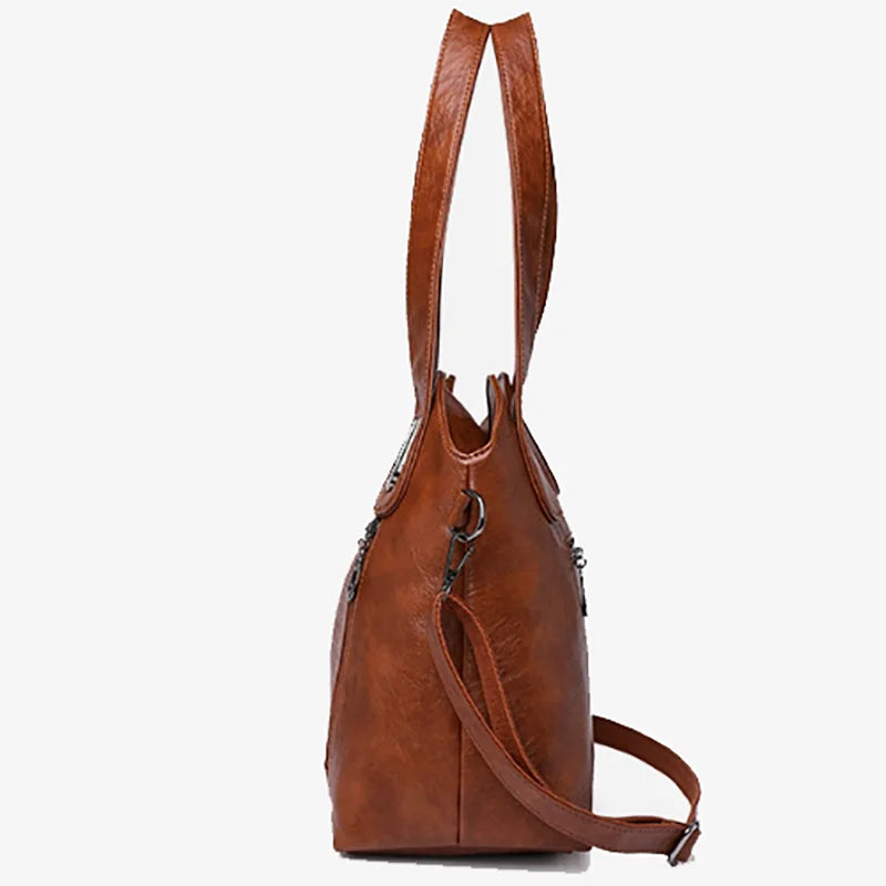 Women's Bag  New Fashion Hundred With Large-Capacity Tote Casual Handheld Shoulder Satche Large Bag