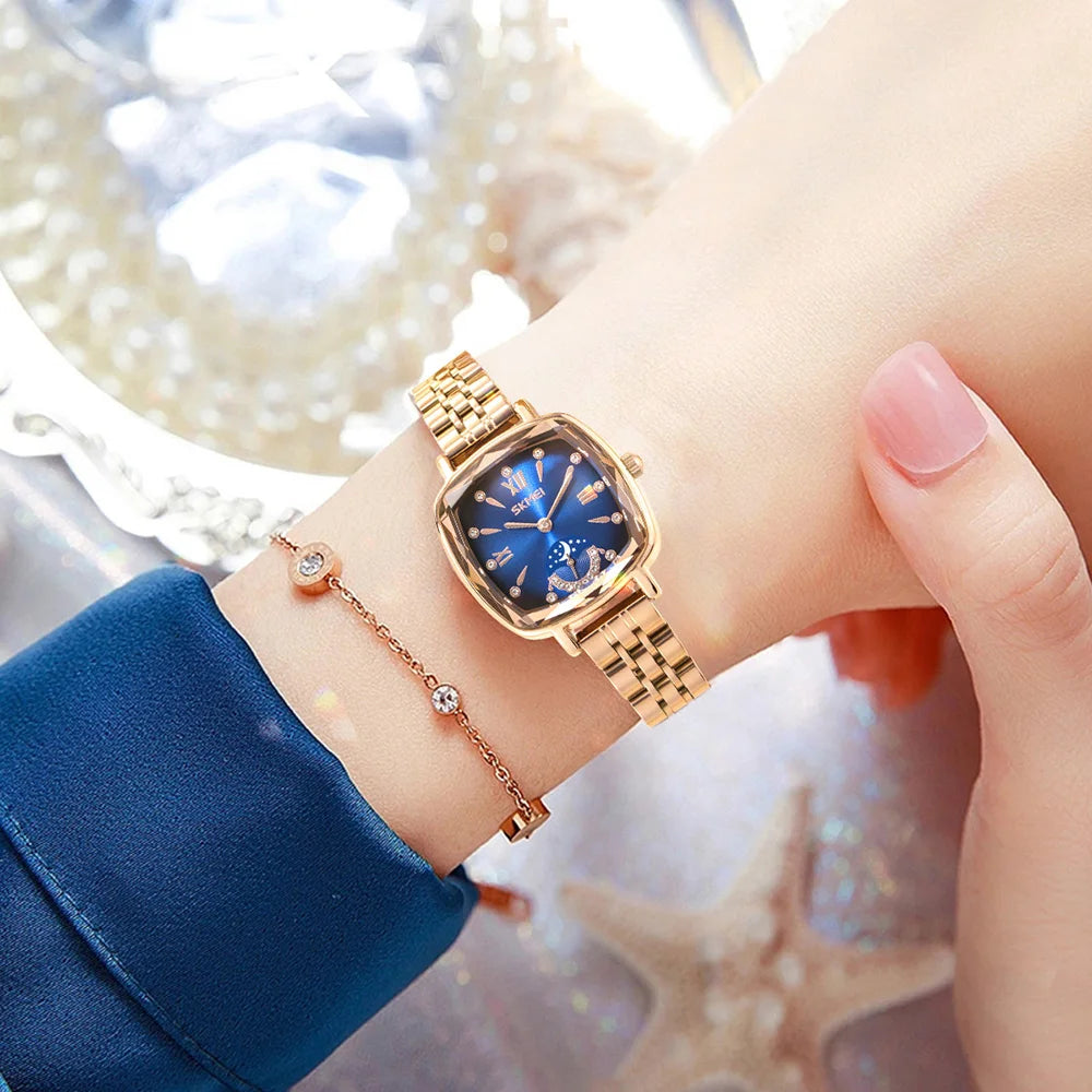 Luxury Watch for Woman Waterproof Stainless Steel Quartz Ladies Watch High Quality Women's Watches Elegant Female Clock