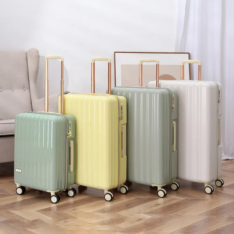 SUSHIMU20Inch Trolley Case Travel Suitcase Boarding Case Mini Password Box Suitcase Portable Universal Wheel Rolling Luggage Bag