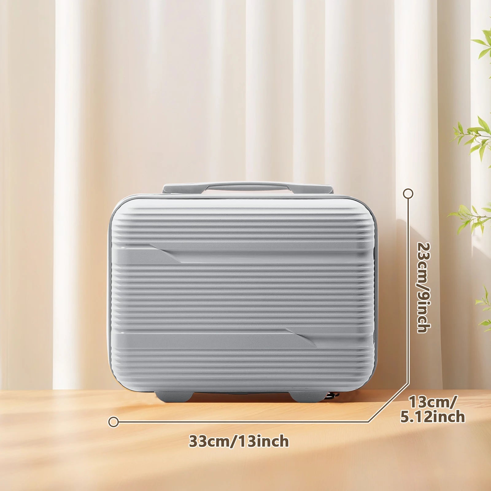 Travel Suitcase Rolling, Carry on Boarding Luggage Cabin Set with Cosmetic Case Spinner Wheels Travel Trolley Case 13 20 Inch