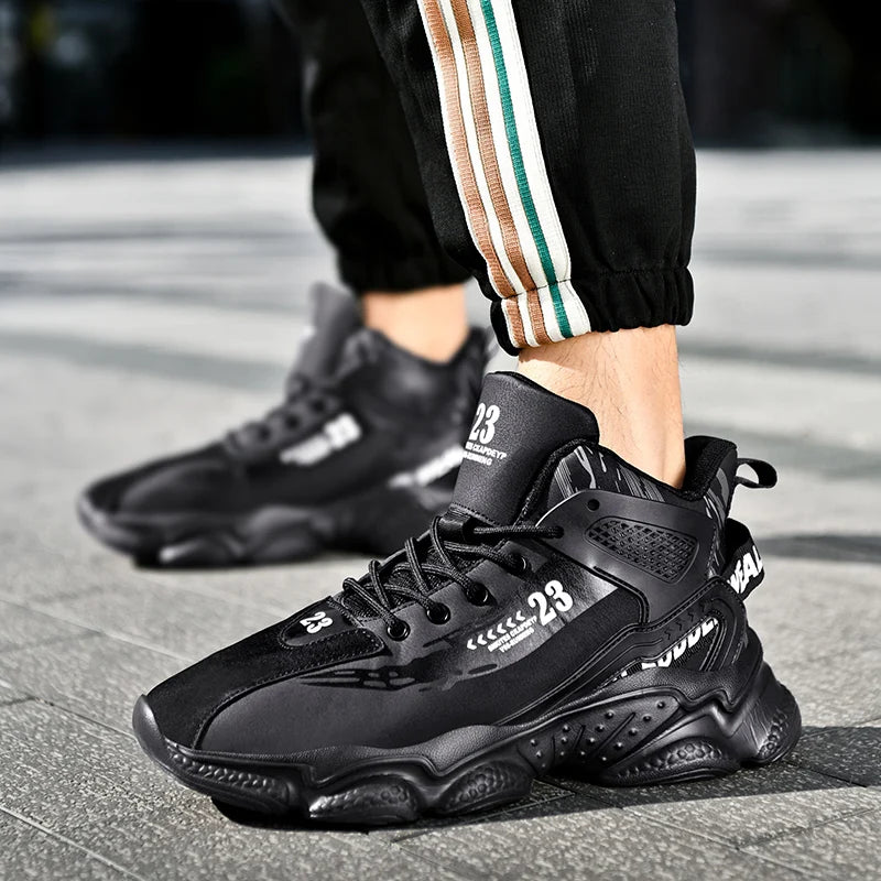 Men's running shoes, comfortable and lightweight walking shoes, running exercise, casual sports shoes