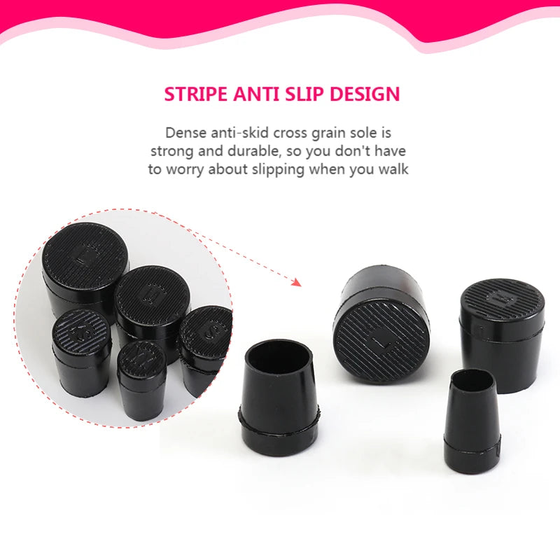 Woman High heels Protective Cover Non-slip Wearable Heel Cover Round TPU/PVC Material Soft Damping Silencer Heel Protector