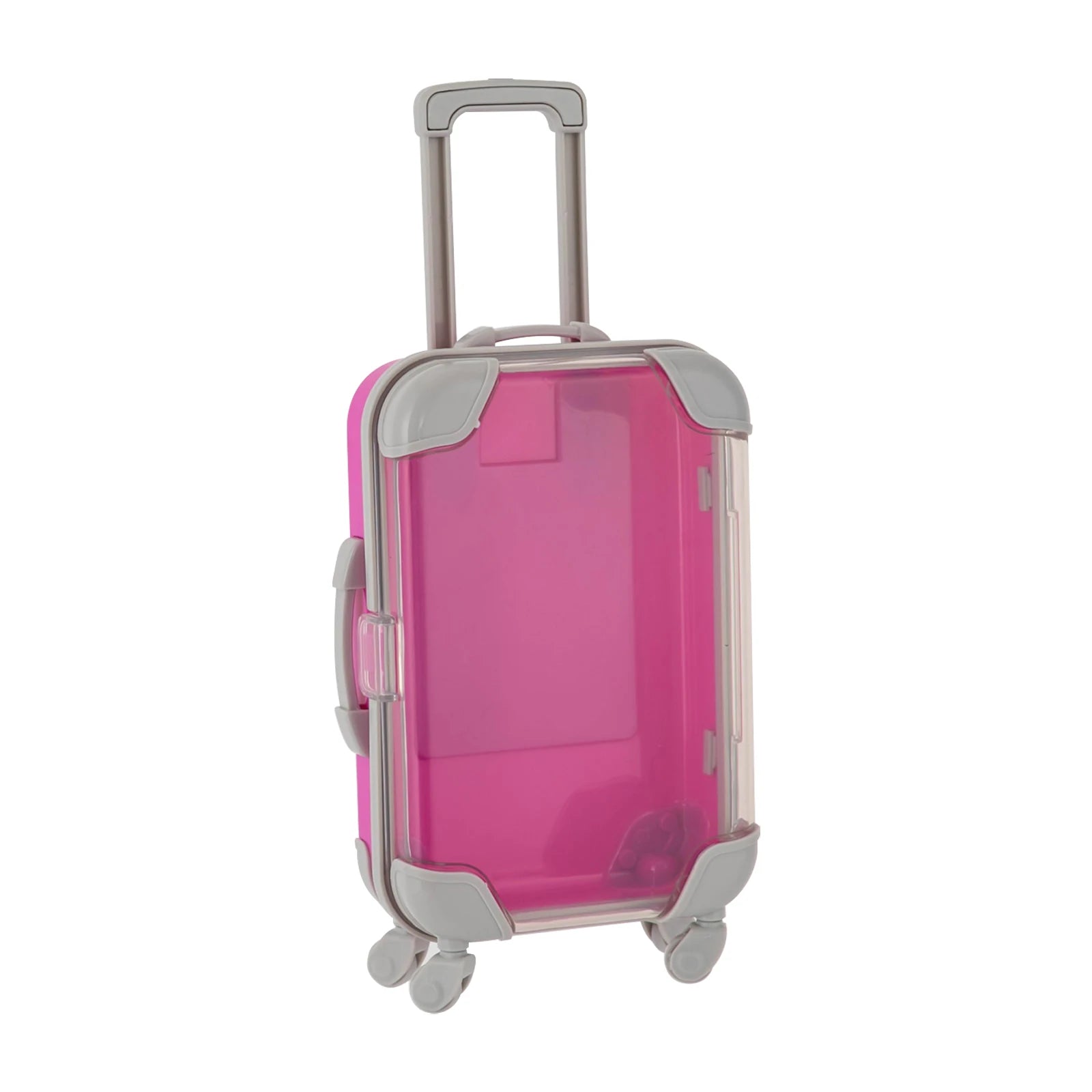 12pcs ABS Mini Suitcase Simulation Trolley Case Mini Luggage Mixed color