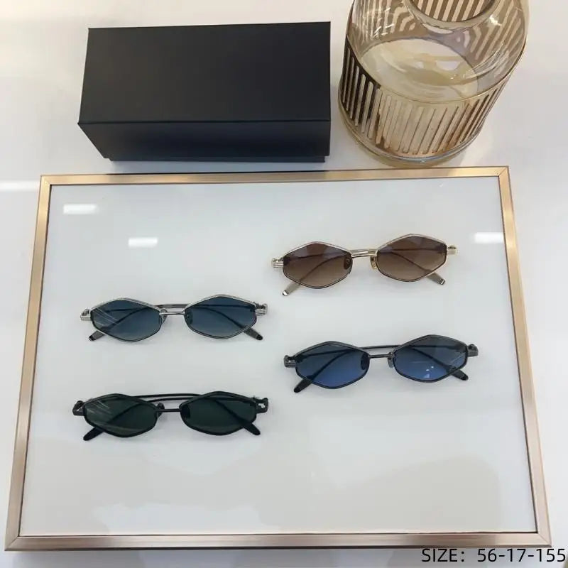 Outdoor Sunglasses Women Brand Designer Classic Irregular New Fashion Retro Personality Aesthetic Luxury Sun Glasses UV400