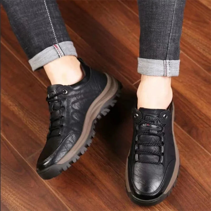 CINESSD 2023 New Autumn and Winter New Climbing Shoes Casual Thickening  Men's Sports Shoes