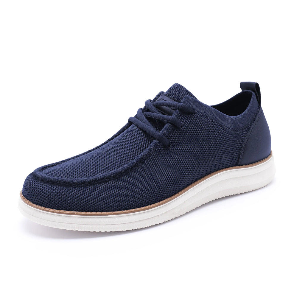 Mens Casual Shoes Wide Loafers Comfortable Walking Slip On Lightweight Breathable Lace Up Shoes