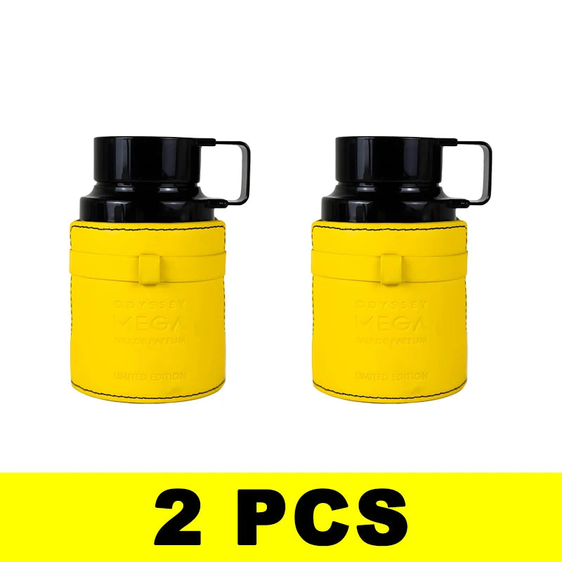 Armaf Odyssey Mega Man Eau de Parfum Spray 100ml Original Arab Perfumes Lasting Woody Aromatic Perfume Cologne for Men Makeup