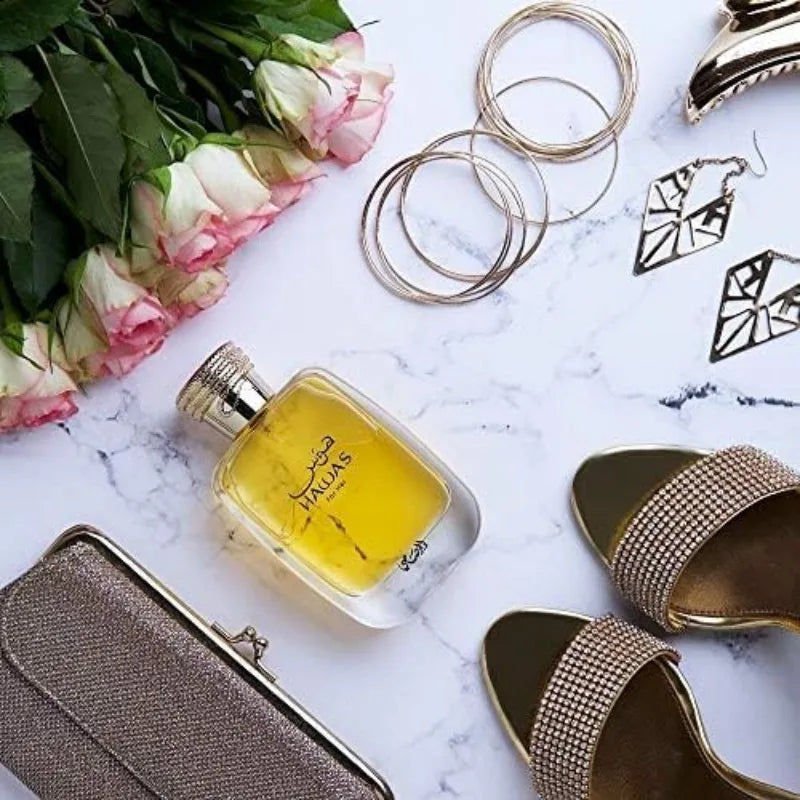 100ml Original Arab Perfumes RASASI Hawas for Her Eau de Parfum Spray High Quality Lasting Floral Perfume Cologne Makeup Present