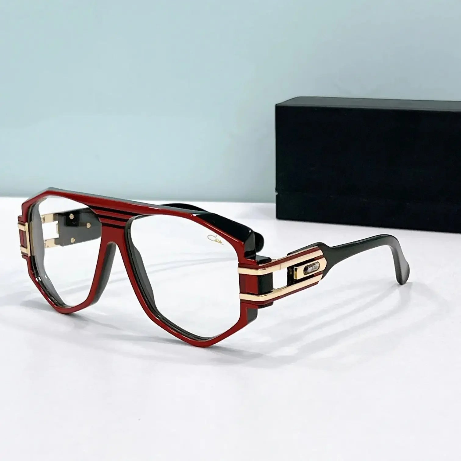 New Arrival ORIGINALCAZAL MOD1633 Premium Alloy+Acetate Frame Men Eyewear Trendy Gradient Polarized Casual Women Sunglasses