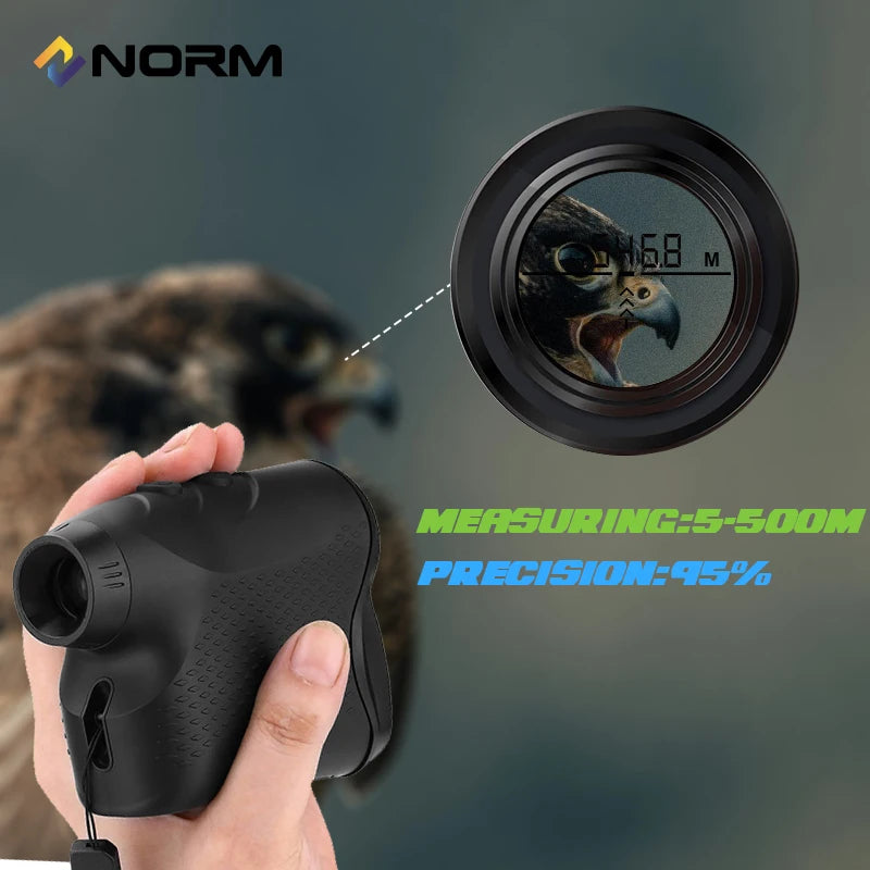 NORM Hunting Rangefinder Outdoor Sport Survey 600M 900M 1200M 1500M Angular Height Measurement