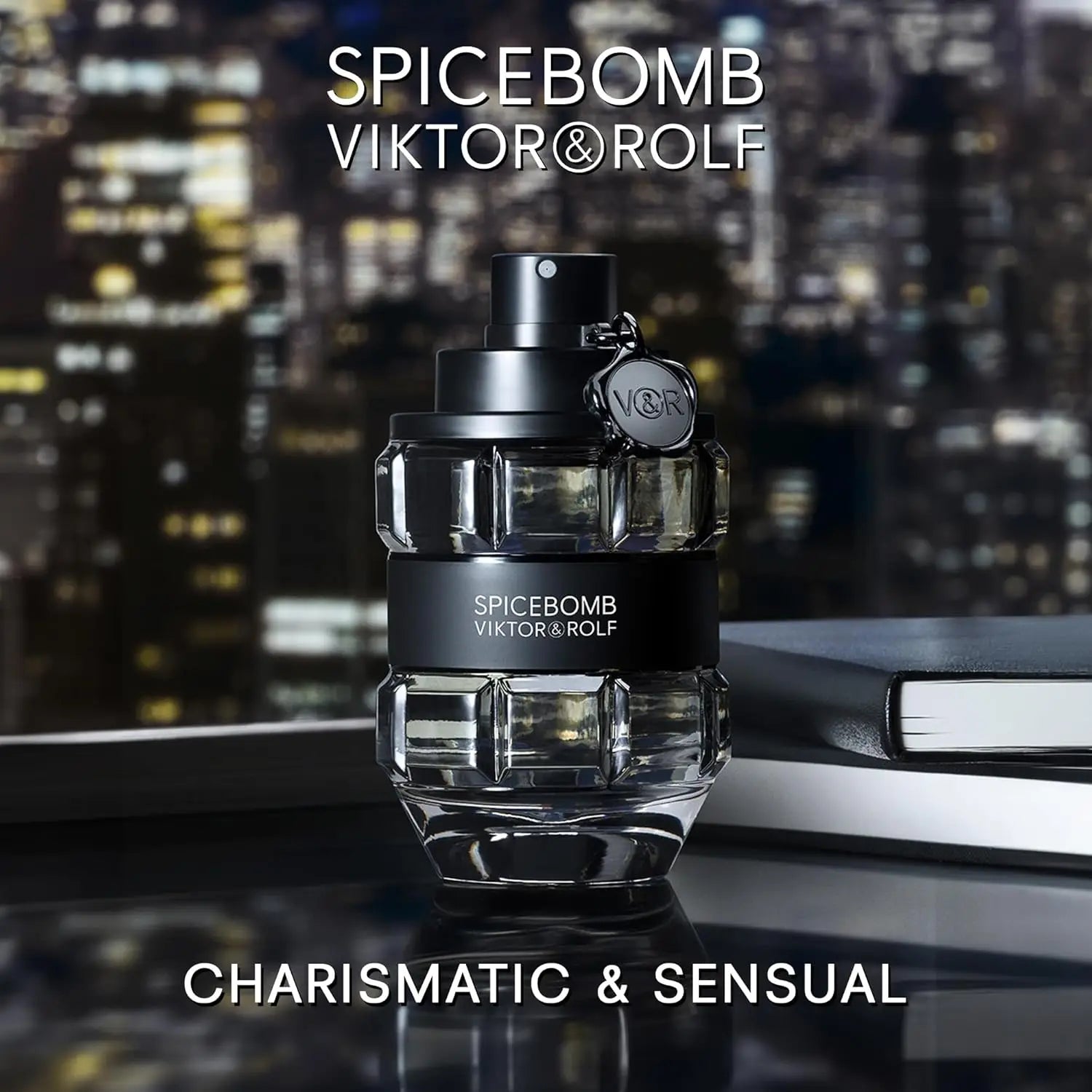 Viktor&Rolf - Spicebomb Eau De Toilette - Woody & Spicy - Cologne for Men - with Notes of Citrus & Tobacco Valentine Perfume