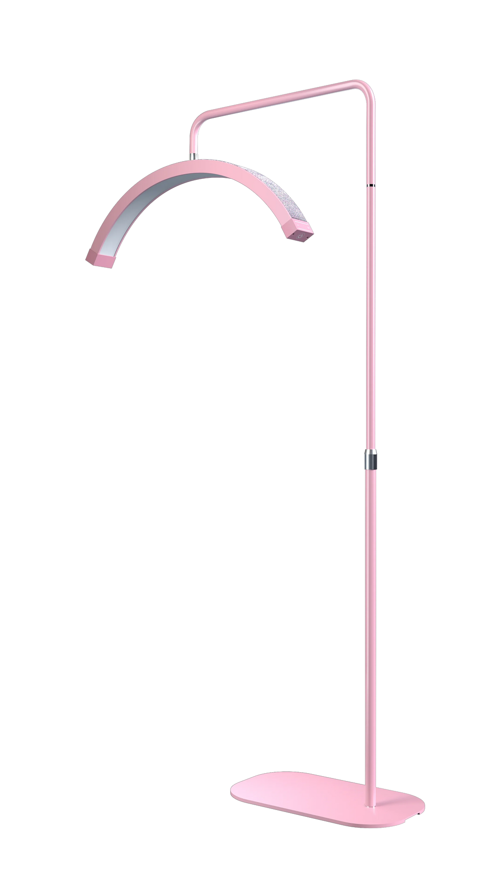 Fusitu FT-Y9 45W LED Half-Moon Shaped Light Arc Lash Light With Diamond Floor Lamp Video Light For Beauty Salon Tattoo Makeup