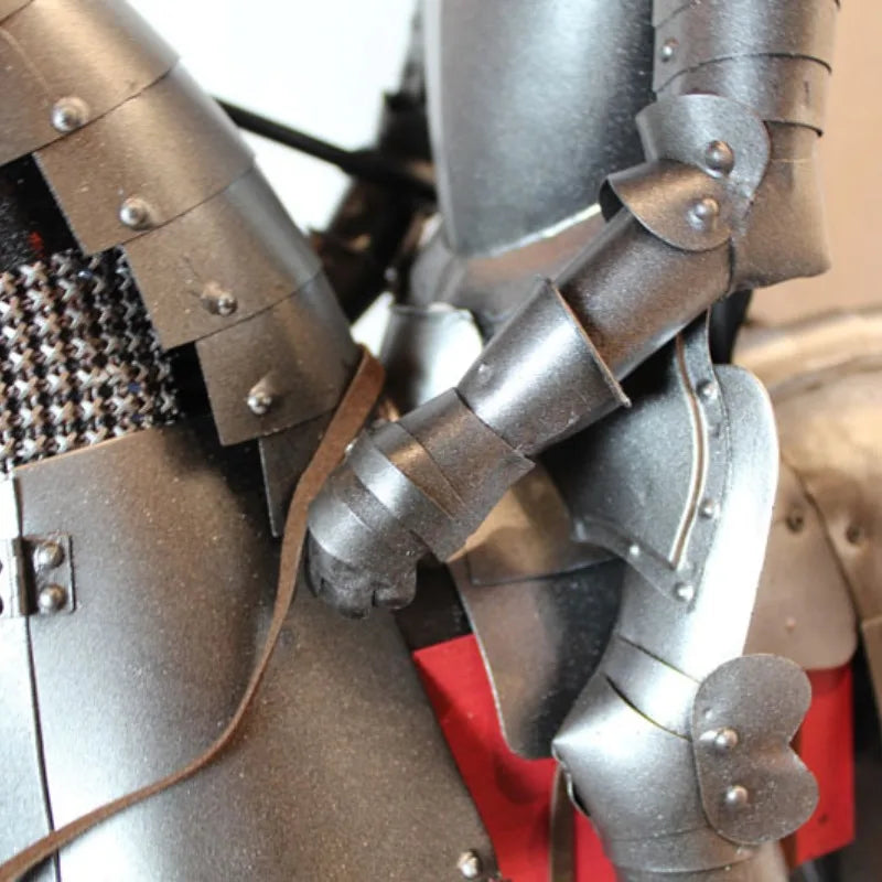 Dining Room Decor Vintage Home Decor Study Medieval European Miniatures Knight Armor Crafts Figurines Funny Gifts Accessories