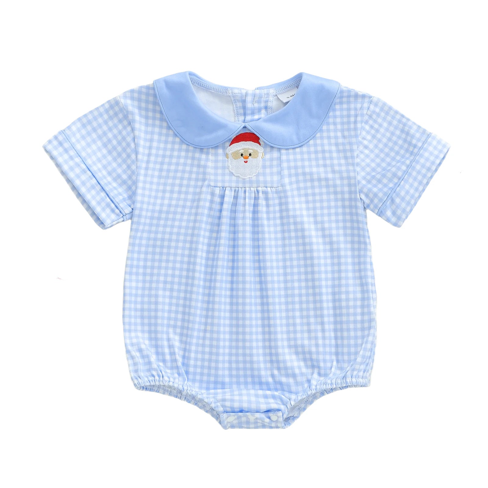 Christmas Reindeer Snowflake Knit Sweater Jumpsuit Elk Embroidered Long Sleeve Round Neck Romper for Baby Girls Boys