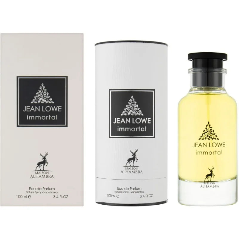 Maison Alhambra Jean Lowe Immortel Perfume for Men 3.4 Oz EDP Spray Parfum Pour Femme