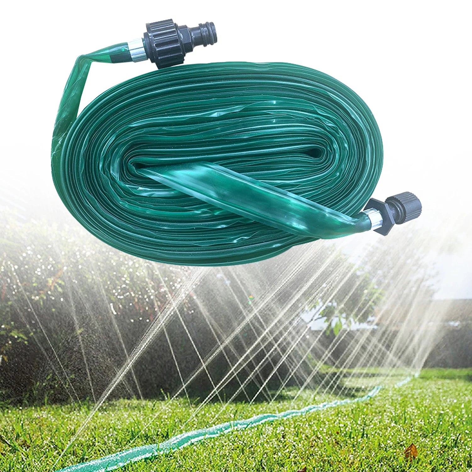 Sprinkler Soaker Hose Drip Hose Sprinkler Set Garden Lawn Watering Irrigation Spray Hose for Garden Lawn Irrigation System