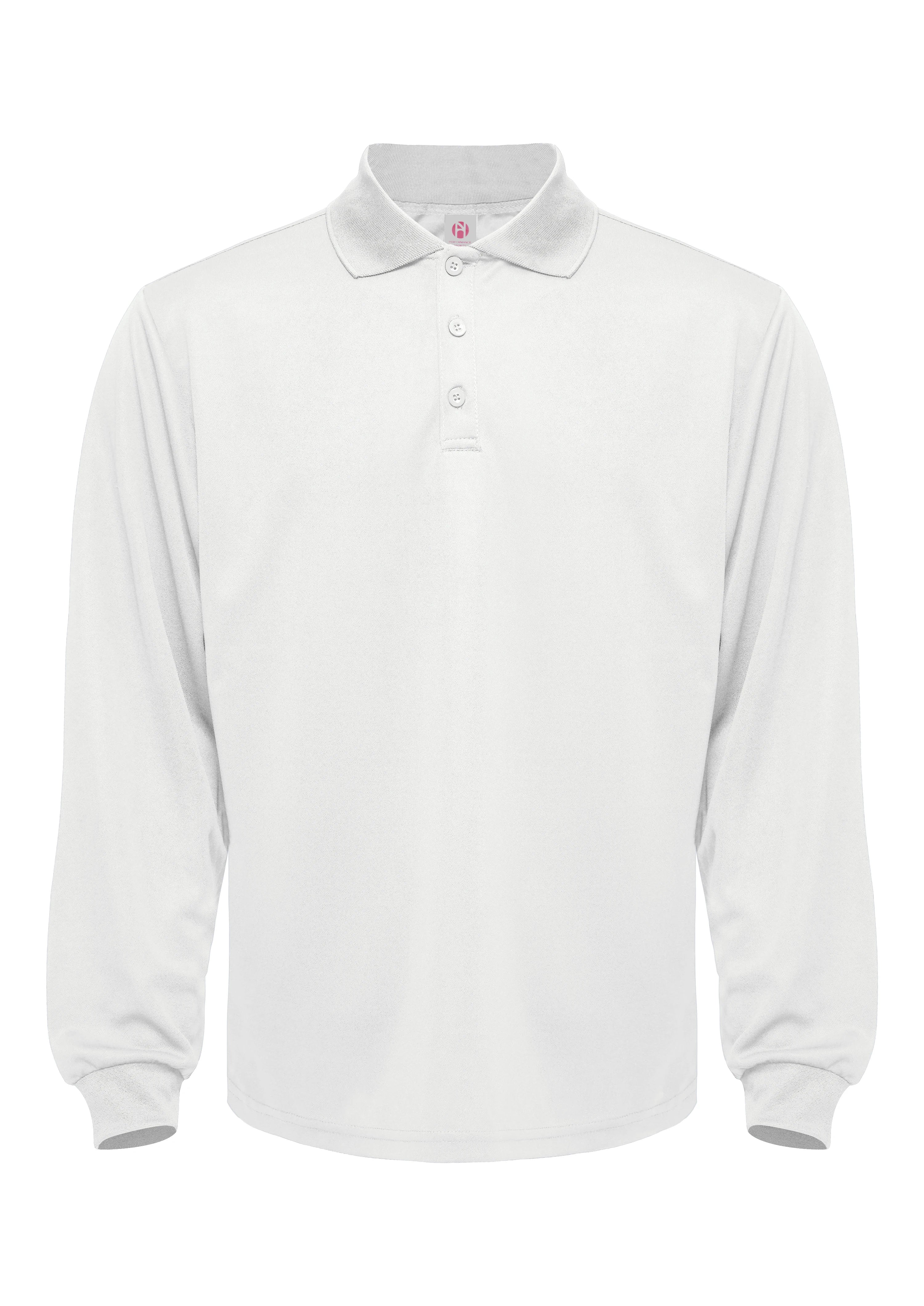 2-piece men's sun protection long sleeved golf shirt - solid color quick drying lapel half cardigan