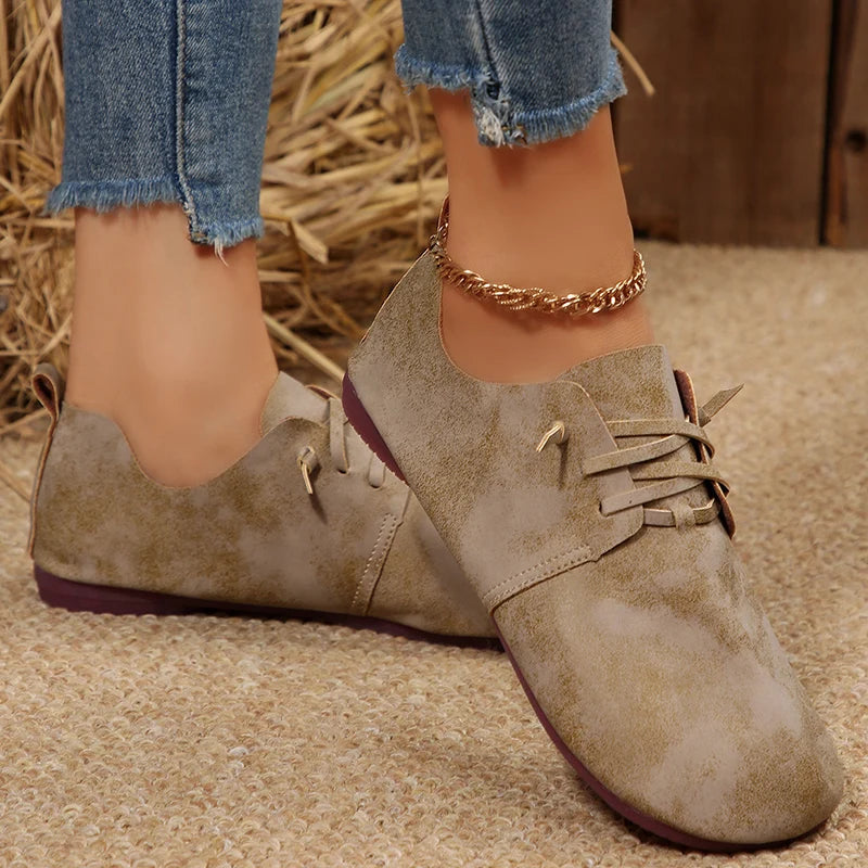 Woman Shoes Flat Heels Casual Shoes For Women's 2025 New Zapatos De Mujer Elegant Autumn Flats Women Footwear Casual Sneakers