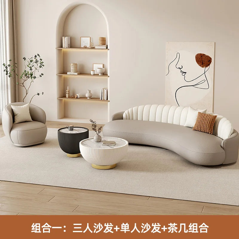 Living Room Sofas European Furniture Designer Comfortable Lounge Art Individual Relaxing Puff Wohnzimmer Sofas Home Decoration