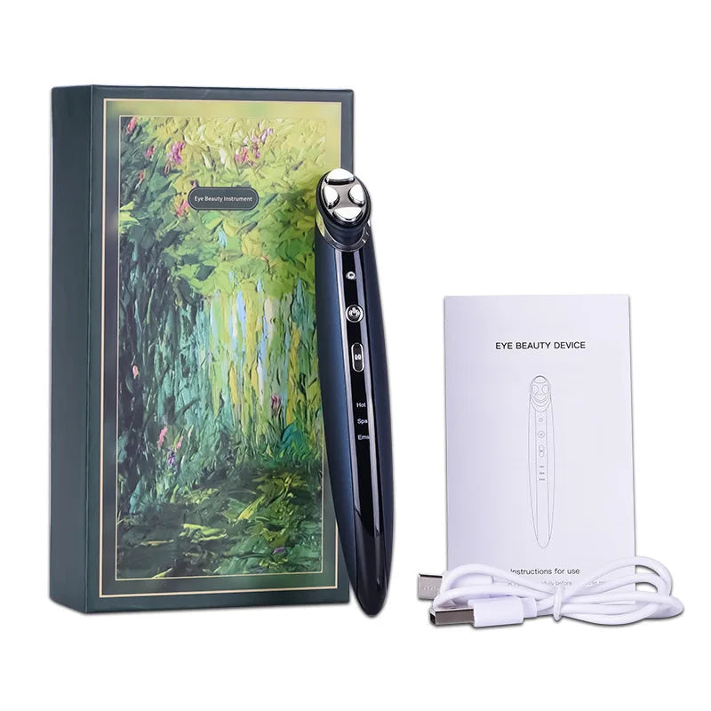 Ems home use beauty equipment Electric Vibration Eye Lift Tightening Eye Massage Pen
