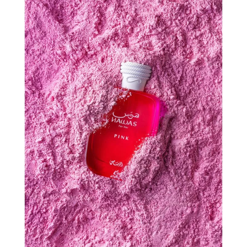 100ML RASASI Hawas Pink Pheromone Fragrance Arabian Women's Perfume Pheromone Birthday Present Cologne Man Attract Opposite Sex