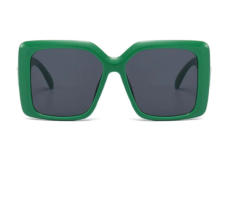 INS Popular Square Sunglasses Women Luxury Retro Brand Men Trending Travel Sun Glasses Female Shades UV400 Oculus