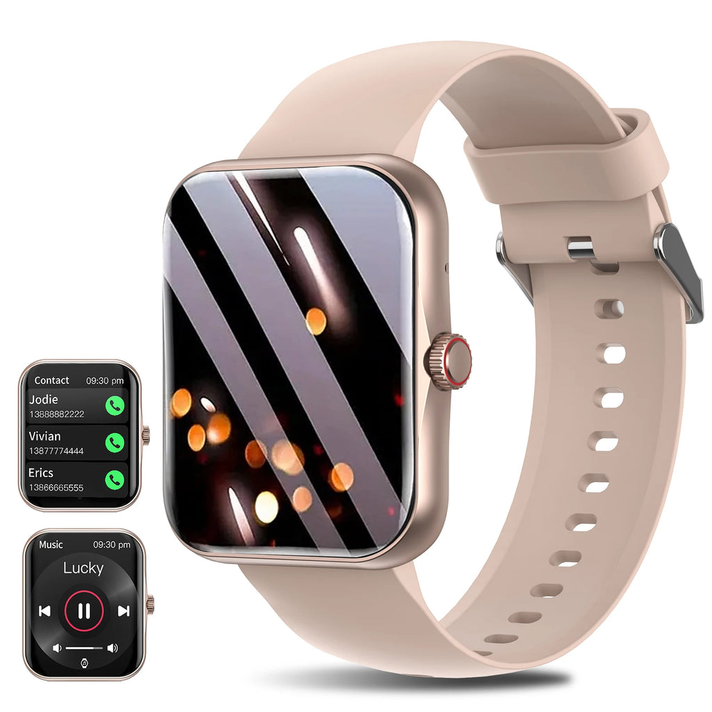 2025 smart watch, multiple sports modes, various APP message reminders, music playback, sports watch, suitable for men and women