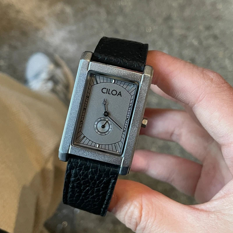 Tank square luxury brands watches for man quartz vintage watch men's automatic movement  mechanical male gifts men wristwatches