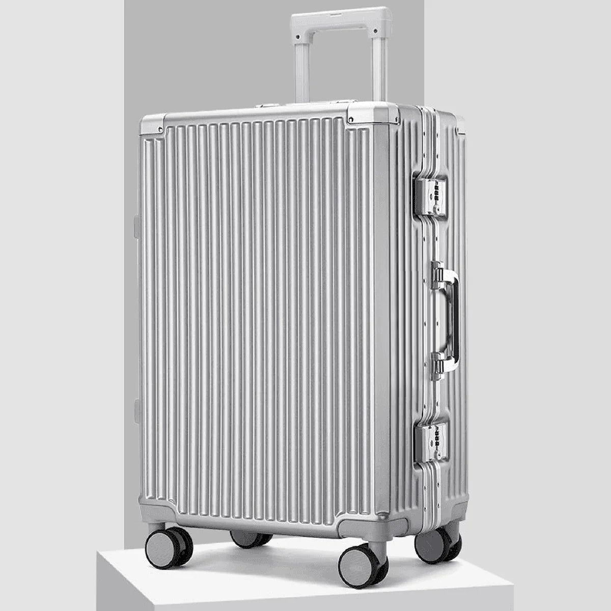 Trolley Luggage 20 24 26 28 英寸 Aluminum Frame Rolling Luggage Case Travel Suitcase on Wheels Combination Lock Carry on Luggage