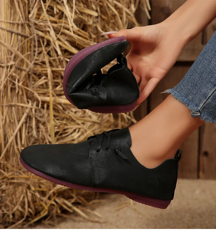 Woman Shoes Flat Heels Casual Shoes For Women's 2025 New Zapatos De Mujer Elegant Autumn Flats Women Footwear Casual Sneakers