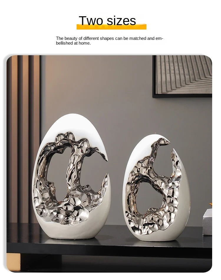 Simple Modern Home Decor, Gold Ornaments, Living Room, Wine Cabinet, TV Cabinet, Office Desktop, High-end Christmas Decoration