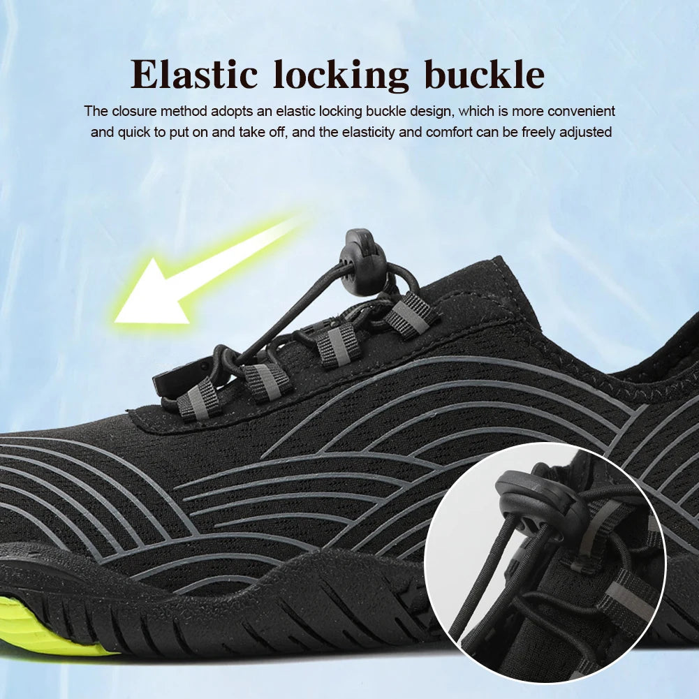 Water Shoes Non-slip Lightweight Aqua Shoes Breathable Soft Diving Sneakers Quick Drying Surfing Shoes for Water Sports