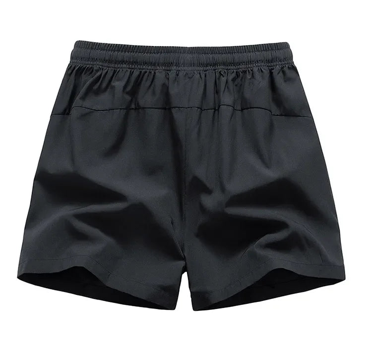 Quick Dry Shorts for Men 5 Inch Training Shorts Men Workout Clothes Drawstring Running Shorts Fitness Gym Pants Breathable Hole