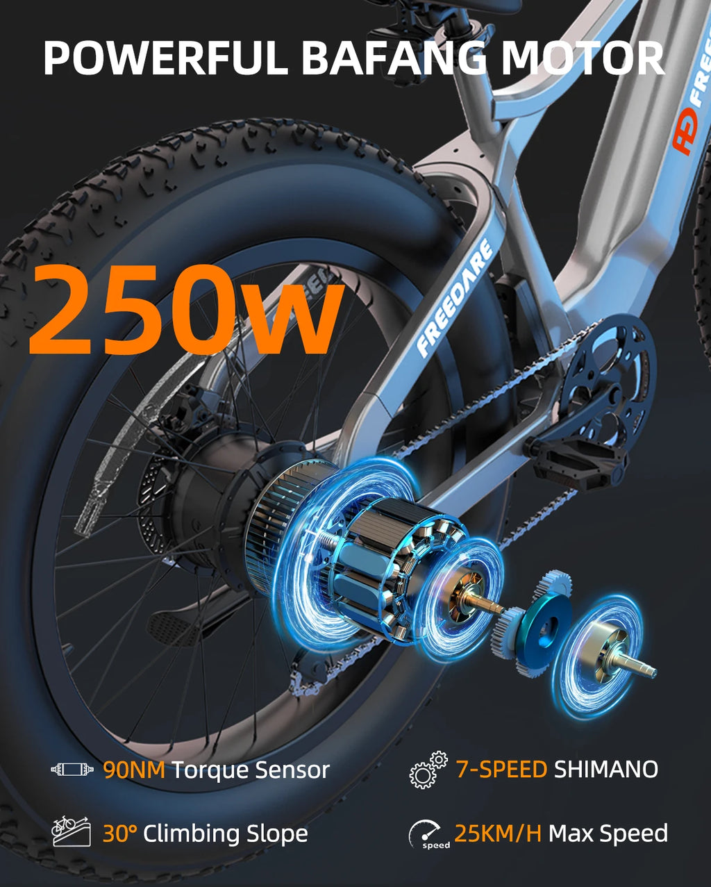 Smart Electric Bikes for Adults e dirt bike 1000W Peak,28MPH 100Miles,20AH, 26" Step-Thru Ebikes Hydraulic Brake Mountain Ebike