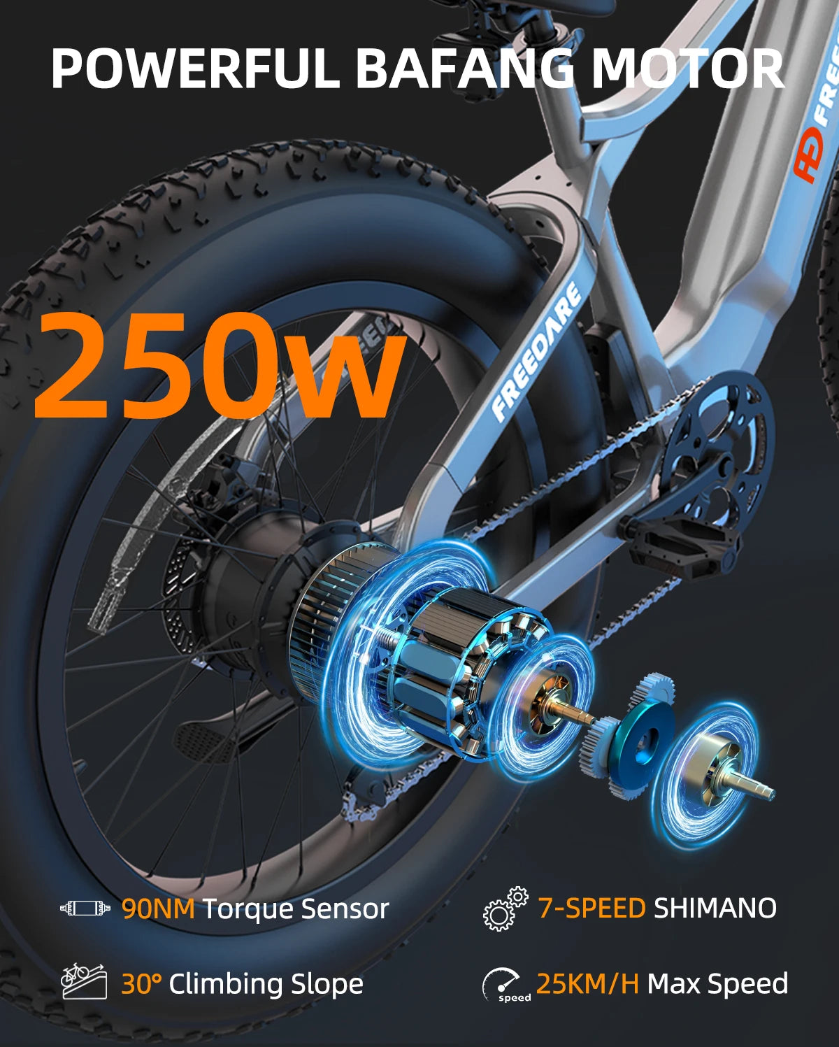 Smart Electric Bikes for Adults e dirt bike 1000W Peak,28MPH 100Miles,20AH, 26" Step-Thru Ebikes Hydraulic Brake Mountain Ebike