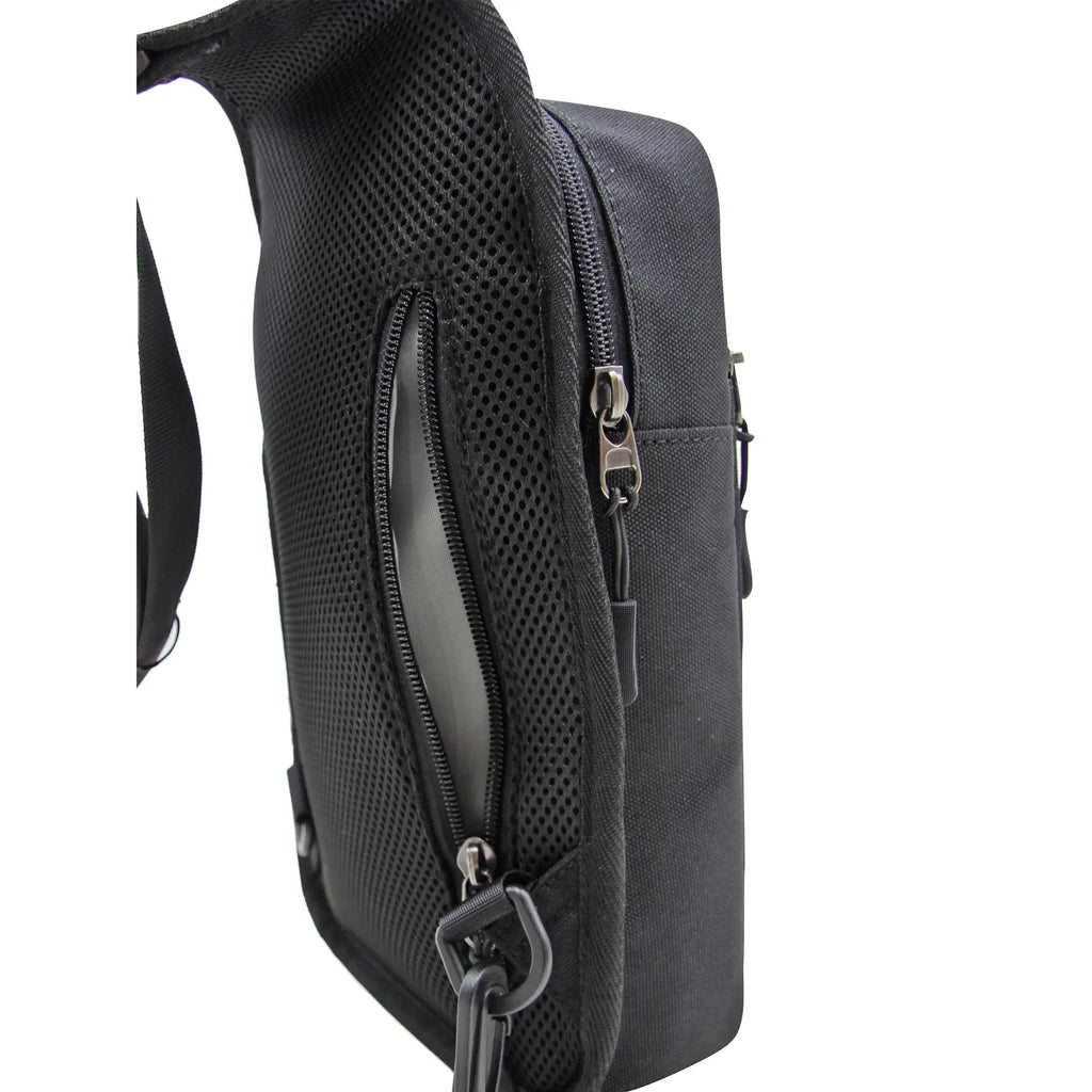 Travel Sling Shoulder Bag, Black