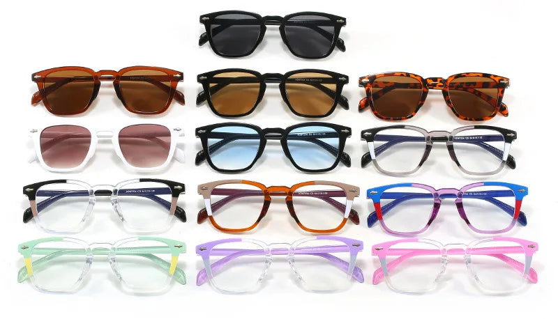 2025 New Sunglasses For Women Men Rectangle Sun Glasses Female Oval Eye wear Oculos De Sol for Male Female Square Eyeglasses