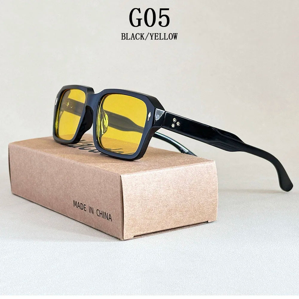 2025 Sunglasses Women Vintage Square Sunglass Men Square Fashion Glasses Lunette Soleil Femme Gafas De Sol Hombre Dropshipping