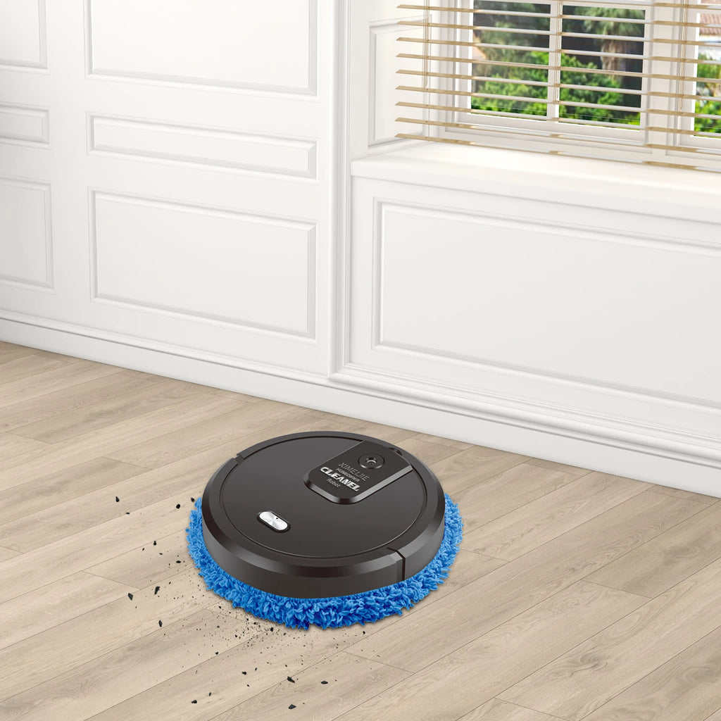 3.7V ABS Automatic Mopping Cleaner Machine 5W USB Charging Intelligent Sweeping Robot 1200mAh Battery Mopping Machine