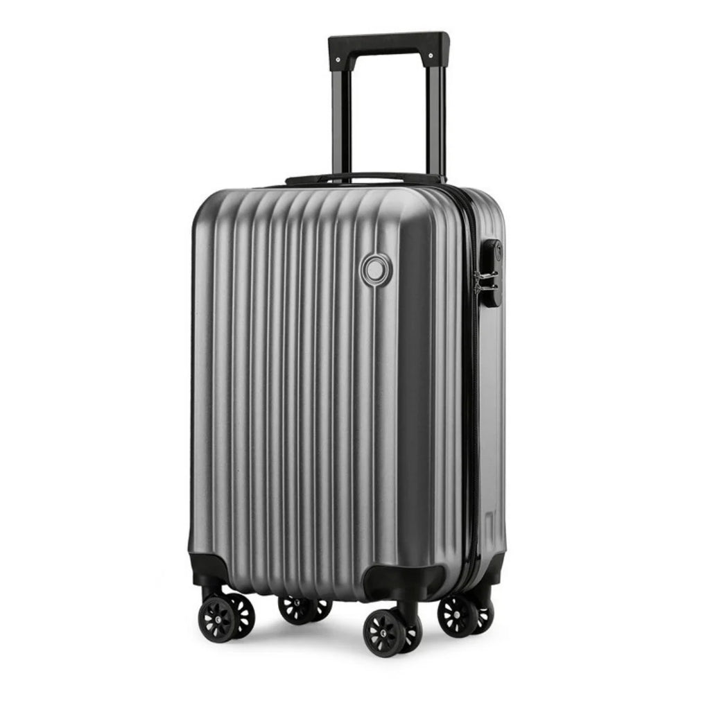 1 Piece, 20inch Luggage Suitcase, Trolley Case, Combination Lock, Universal Wheels, Pc Hard Shell Material, Layered Storage