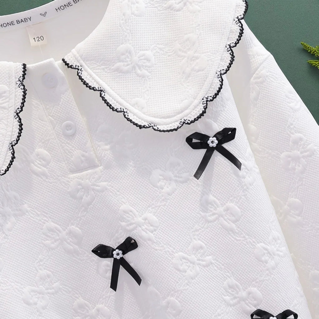 Girls Sweatshirt Kids Pullover Long Sleeve Tops Toddler Girl Clothes Long Sleeve Shirts Baby Outfits Back to School 6 8 10 12 T