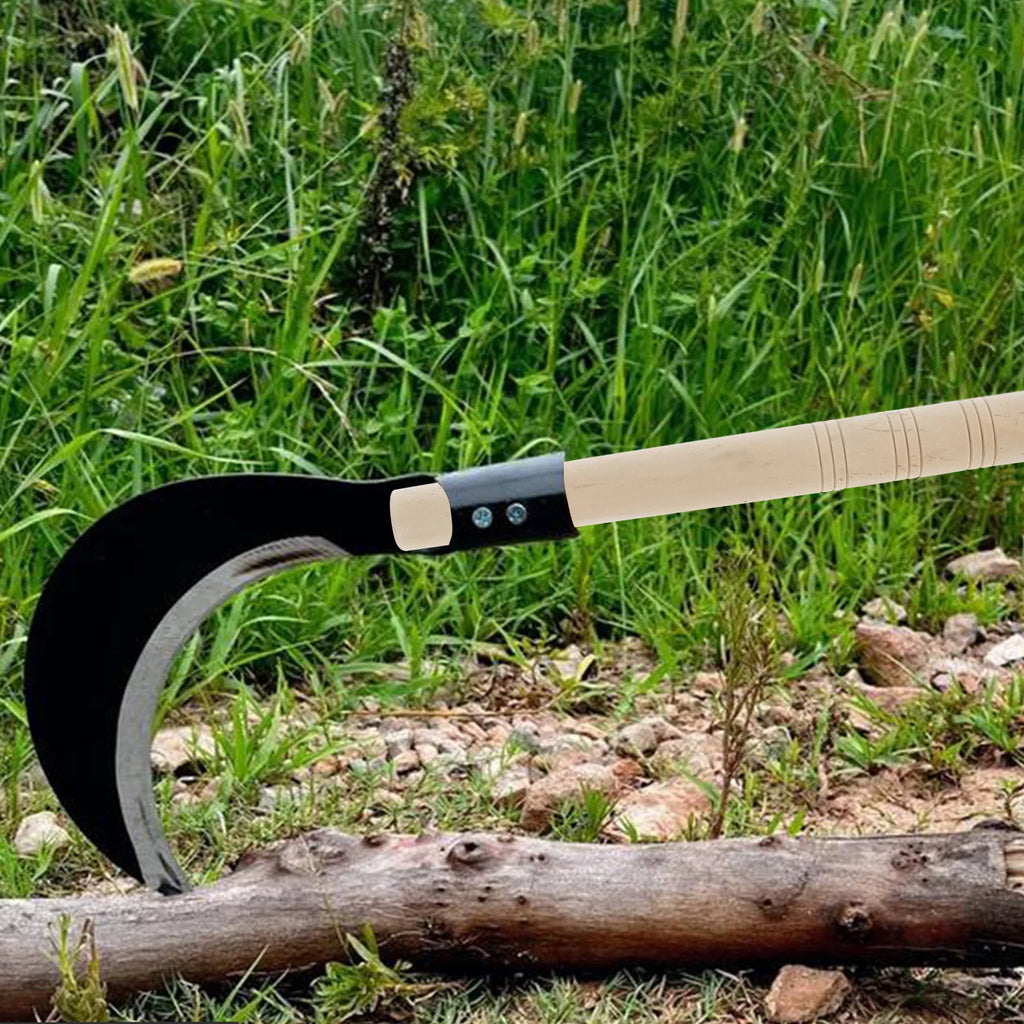 Weeding Wooden Handle Garden Wood Tool Handle Durable Manual Weeding Tools Handle Ideal For Weeds Removal And Harvesting