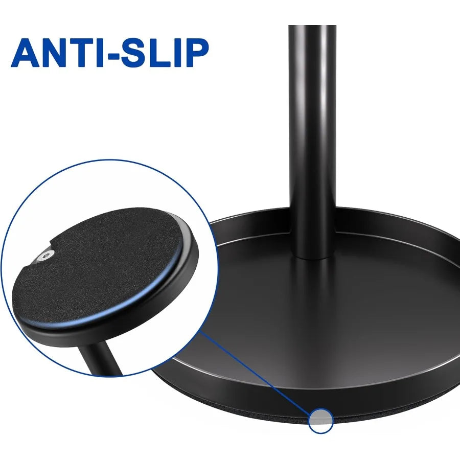 Metal Toothbrush Holder Stand for Bathroom: Stainless Steel Ventilated Organizer with Slots for Electric Toothbrushes Toothpast