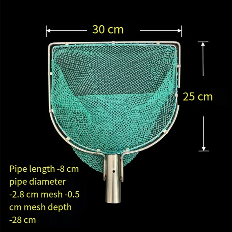 AEF5-Fishnets Fishing Landing Net Fishing Equipment Hand Dip Fishing Net Fishing Net Fishing Tools