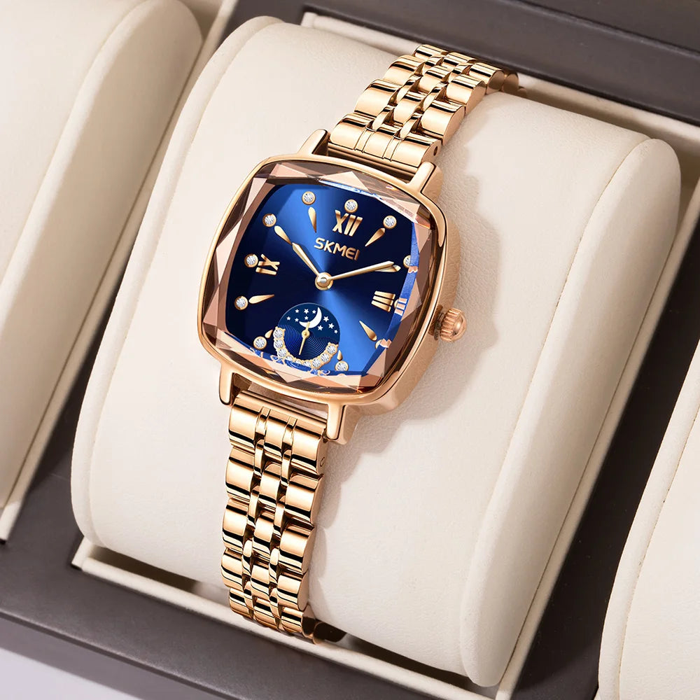 Luxury Watch for Woman Waterproof Stainless Steel Quartz Ladies Watch High Quality Women's Watches Elegant Female Clock