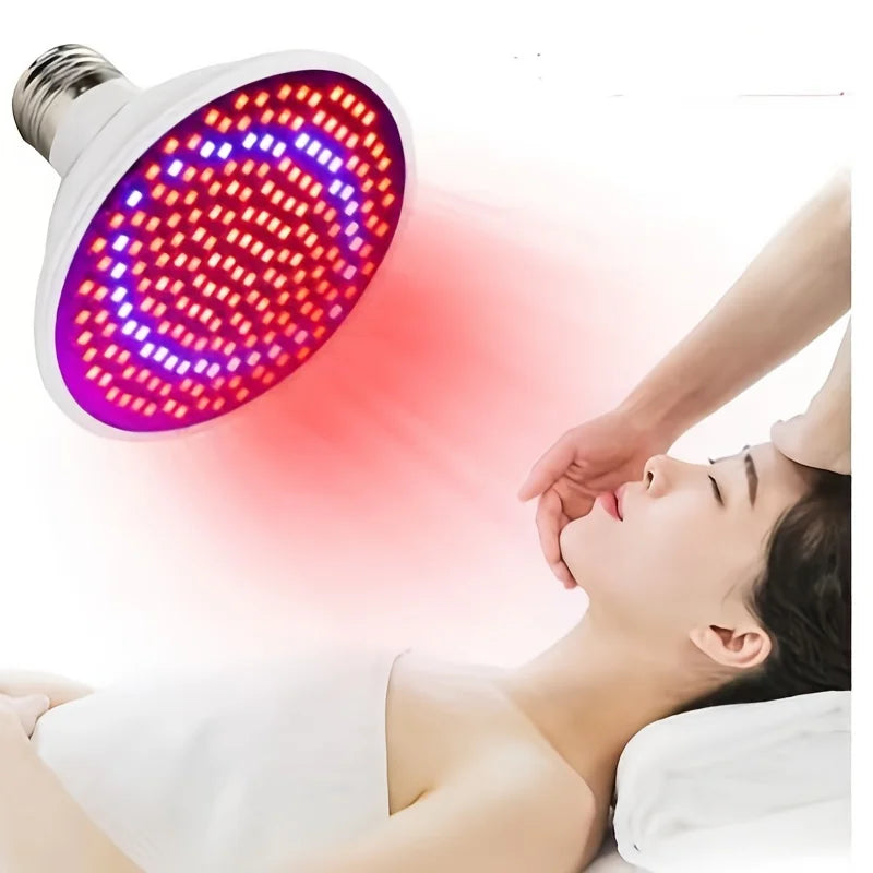 LED beauty lamp, beauty instrument red and blue 200 beads combination, acne, improve skin.