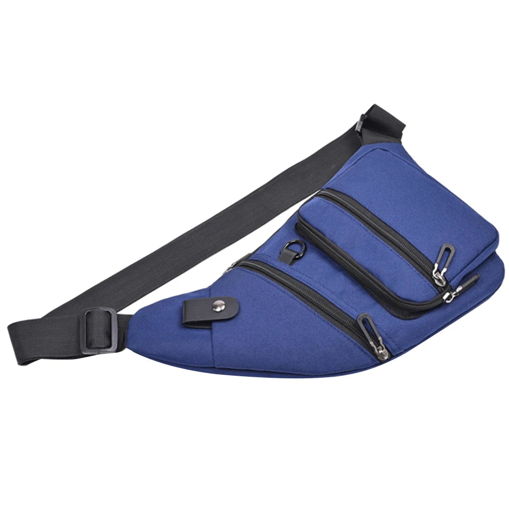 Anti Theft Travel Bag Small Waist Bag Large Capacity Multifunctional Fanny Pack Adjustable Strap Waterproof for Outdoor Sports